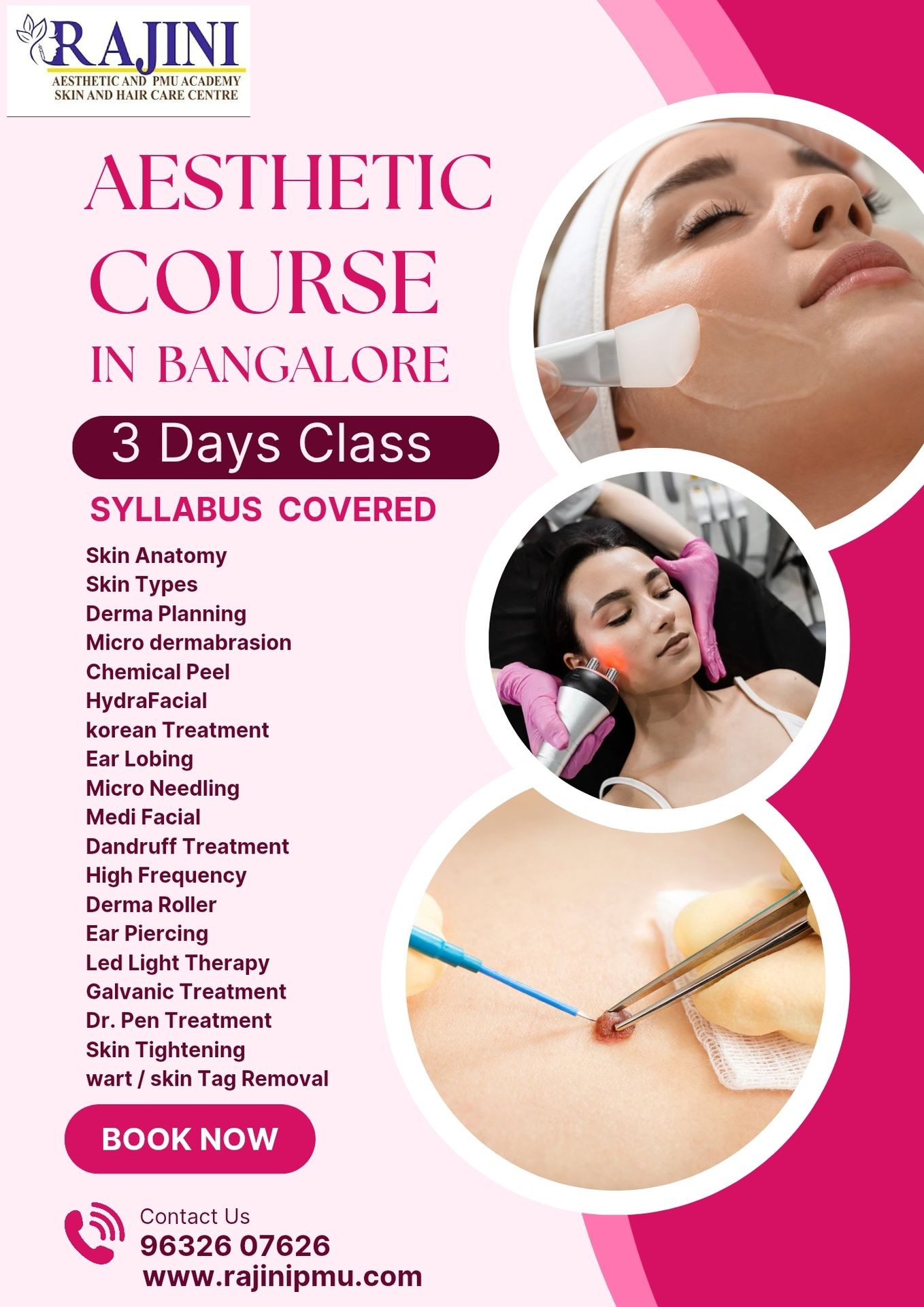 Aesthetic Course in Bangalore India 